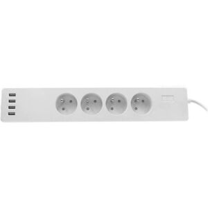 iQtech SmartLife WT004, Wi-Fi 4x aljzat + 4x USB, 10 A kép