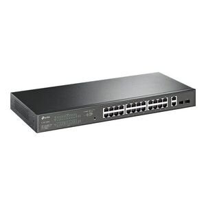 TP-Link TL-SG1428PE Switch 26x1000Mbps (24xPOE+) + 2xGigabit SFP, ... kép