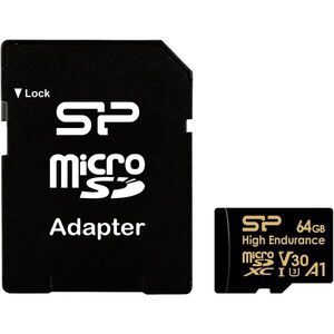 Silicon power memóriakártya microsdxc 64ggb cl10 uhs-i u3 v30 a1, ... kép