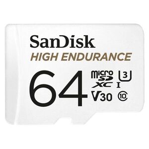 SanDisk High Endurance microSDXC 64GB memóriakártya, 100/40 MB/s... kép