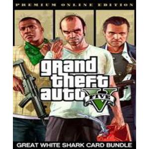 Grand Theft Auto V Premium Online Edition + Great White Shark Card Bundle (PC) kép