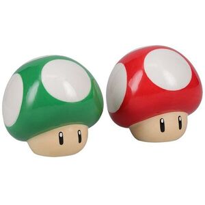 Super Mario - Mushroom Salt and Pepper - bors- és sószóró kép