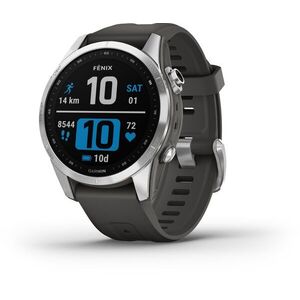 Garmin Fenix 7S Silver / Graphite Band kép