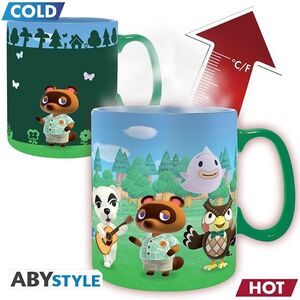 Animal Crossing - Island Welcome - hőre változó bögre kép