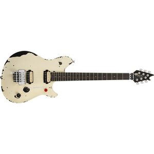 EVH LE Wolfgang Special Striped Series EB Distressed Ivory kép