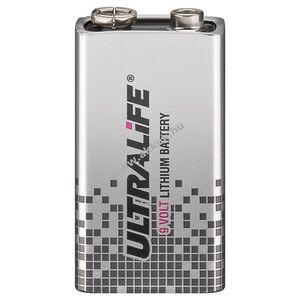 Ultralife 6F22 (U9VL-J-P) 9V lítium elem kép