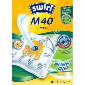 Swirl porzsák M40 (M54) MicroPor Plus Miele és Hoover porszívókhoz kép