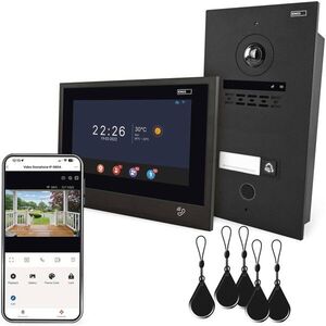EMOS GoSmart IP-880 A 2WIRE otthoni videókaputelefon szett WiFi-vel kép