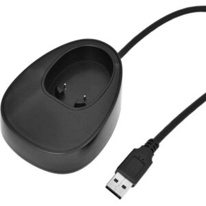 Töltő- és kommunikációs állomás a Virtuos HW-855A olvasóhoz, fekete kép