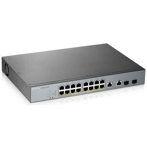 Zyxel GS1350-18HP-EU0101F Switch 16x1000Mbps (16xPOE) + 2xGigabit... kép