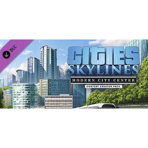 Cities Skylines Modern City Center Content Creator Pack DLC (PC) kép