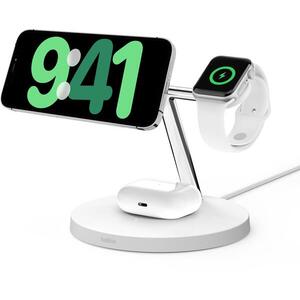 Belkin Boost Charge Pro Qi2 3in1 iPhone/Apple Watch/AirPods - fehér kép