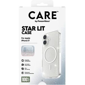 PanzerGlass CARE Apple iPhone 17 Star Lit csillogó/fehér MagSafe tok kép