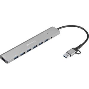 Sandberg 136-66 hálózati csatlakozó USB 3.2 Gen 1 (3.1 Gen 1) Typ... kép