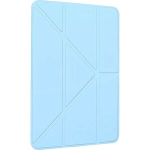 AlzaGuard Clear Flip Case, iPad 10, 9" (2022 / 2024) és 11" (2025) és Pencil - világoskék kép