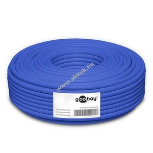 Goobay CAT7A S/FTP (PiMF) hálózati kábel kék CU AWG22/1 LSZH 50m kép