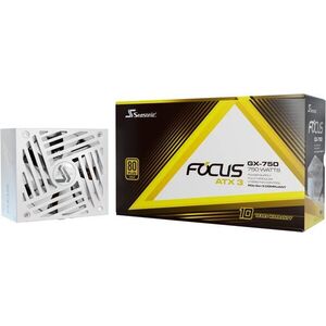 Seasonic Focus GX-750 White ATX 3.1 kép