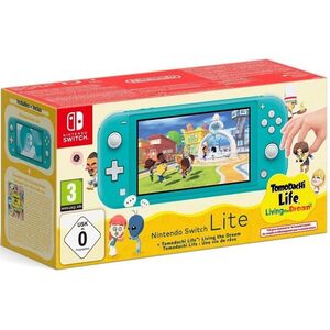 Nintendo Switch Lite - Turquoise + Tomodachi Life: Living The Dream kép