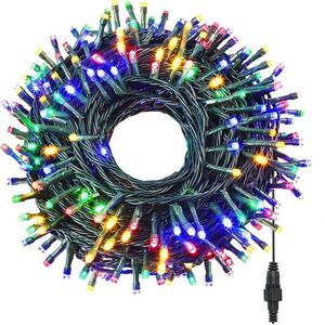 LED fényfüzér választható méretben és színben-240 LED-es-színes kép