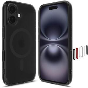 Spigen Ultra Hybrid T MagSafe Frost Black iPhone 16 tok kép