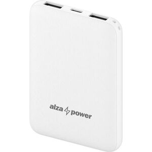 AlzaPower Onyx Gen2 5000mAh, 12W, fehér kép