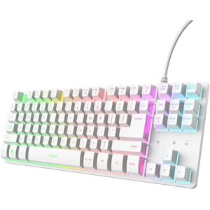 TRUST GXT 833W THADO TKL White - US kép