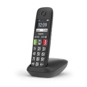 Gigaset E290, ECO DECT telefon, fekete kép