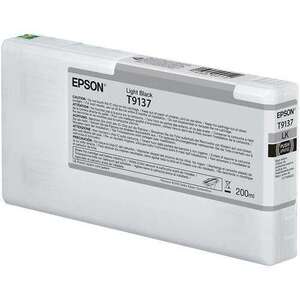 Epson SureColor T9137 Világos Fekete Tintapatron - 200 ml kép