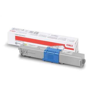 Oki C301 C321 lézertoner eredeti Yellow 1, 5K 44973533 kép