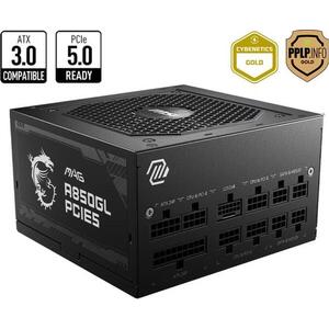 MAG A850GL PCIE5 850W 80 PLUS Gold (306-7ZP8A11-CE0) kép