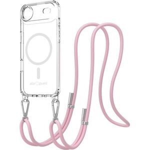 AlzaGuard Luxe Detach Lanyard iPhone Air rózsaszín MagSafe tok kép