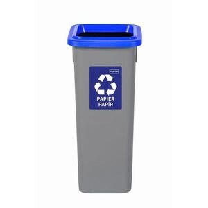 Igotrend, 713003 szemetes 20 l, FIT BIN szürke/kék kép