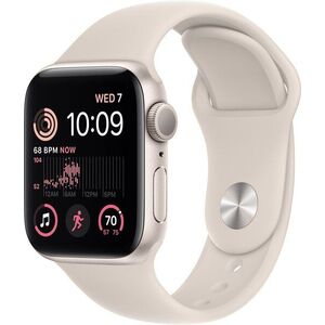 Apple Watch SE (2022) 40mm - csillagfény alumínium tok, csillagfény sport szíj kép