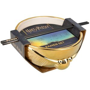 Harry Potter - Golden Snitch Ramen Bowl w/ Chopsticks - dárková sada kép