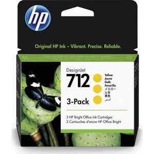 HP DesignJet 712 Sárga Tintapatron - 3x29ml kép