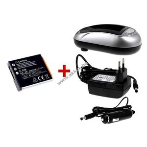 Helyettesítő akku + Akkutöltő Sony típus NP-BG1 szett kép
