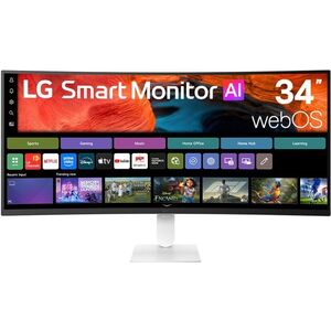 34" LG Smart 32U640SB-W kép