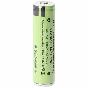 Panasonic 18650 akku 3400mAh kb.69x18, 61mm védelmi áramkörrel Li-ion kép