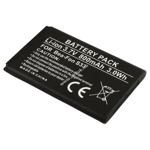 Helyettesítő akku Bea-Fon S33 3, 7V 800mAh 3, 0Wh Li-ion kép
