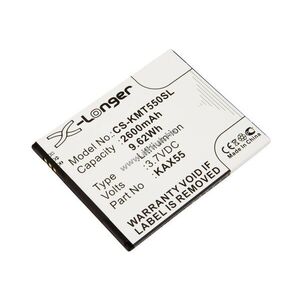 Helyettesítő akku Kazam Trooper X5.5 3, 7V 2600mAh 9, 6Wh Li-ion kép