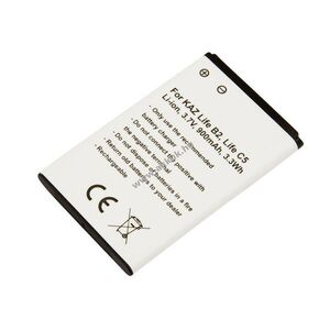 Helyettesítő akku Kazam Life B2 Life C5 3, 7V 900mAh 3, 3Wh Li-ion kép