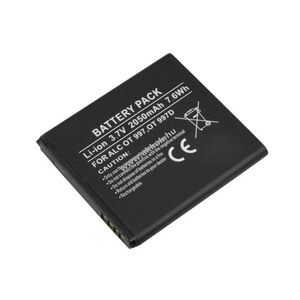 Helyettesítő akku Alcatel OT 997, OT 997D 3, 7V 2050mAh 7, 6Wh Li-ion kép