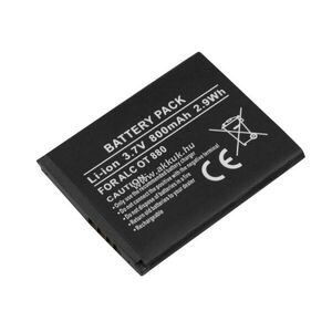 Helyettesítő akku Alcatel OT 880 3, 7V 800mAh 2, 9Wh Li-ion kép