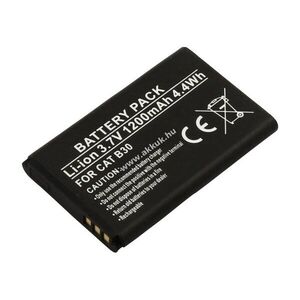 Helyettesítő akku CAT B30 3, 7V 1200mAh 4, 4Wh Li-ion kép