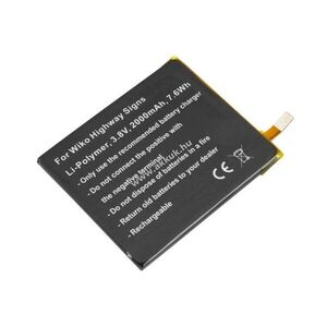 Helyettesítő akku WIKO Highway Signs 3, 8V 2000mAh Li-Polymer kép