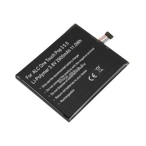 Helyettesítő akku ALC One Touch Pop 3 5.5 3, 8V 2900mAh 11, 0Wh beépített szerszámok nélkül Li-Polymer kép