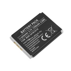 Helyettesítő akku Nokia 3410/3510 3, 7V 1250mAh 4, 6Wh Li-Polymer kép