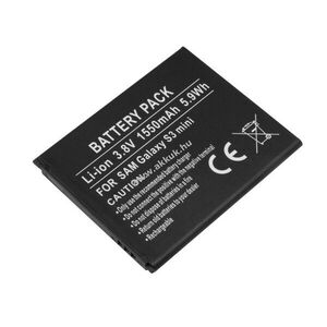 Helyettesítő akku Samsung Galaxy S3 Mini 3, 8V 1550mAh Li-ion kép