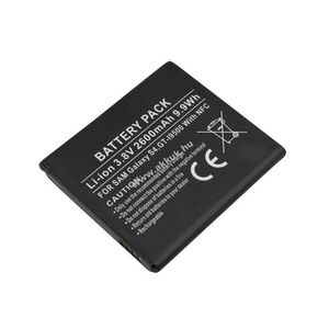Helyettesítő akku Samsung Galaxy S4 GT-I9500 GT-I9505 3, 8V 2600mAh 9, 9Wh NFC-vel Li-ion kép