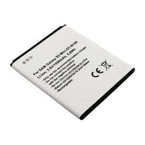 Helyettesítő akku Samsung Galaxy S3 Mini GT-I8190 3, 8V 1550mAh 5, 9Wh NFC-vel Li-ion kép